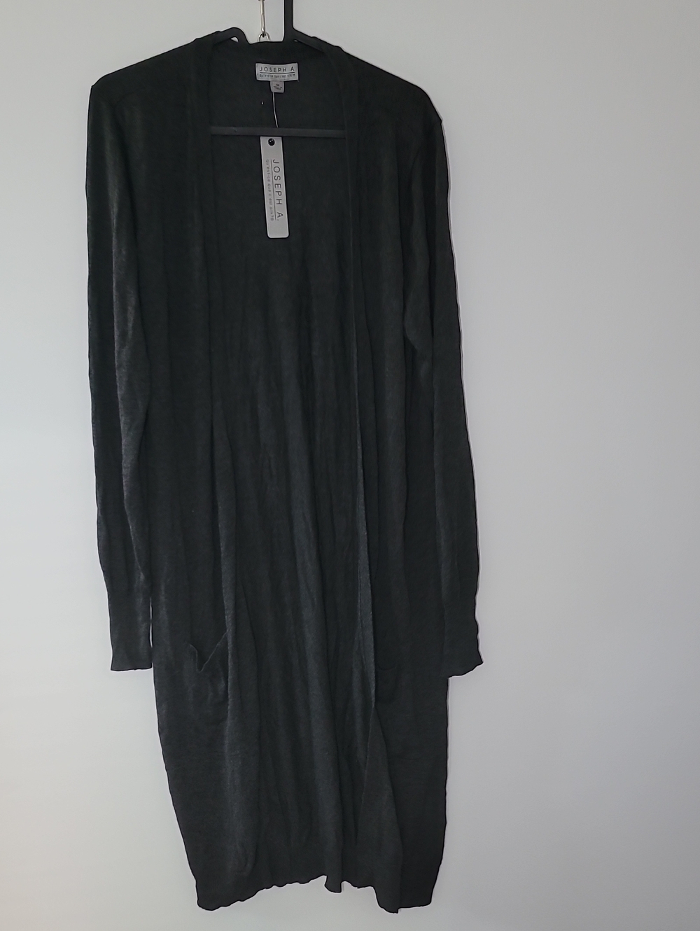 Joseph A. Gray Knit Open Cardigan